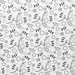 Maille Enfant Petites Fleurs Blanc - Ribes y Casals