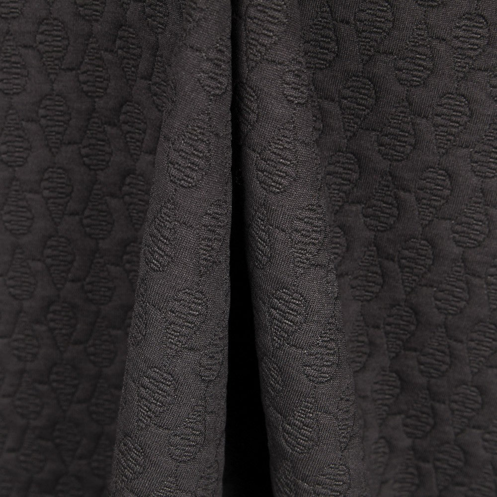 Tricot Jacquard Chaîne Noir - Ribes y Casals