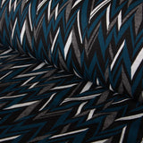 Maille Jaqcuard Indiana Pétrole - Ribes y Casals