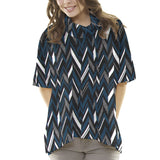 Maille Jaqcuard Indiana Pétrole - Ribes y Casals