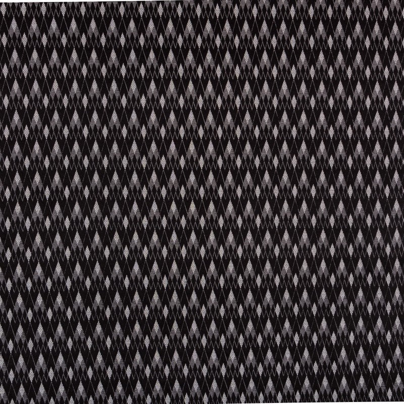 Maille Jacquard Losanges Noir - Ribes y Casals