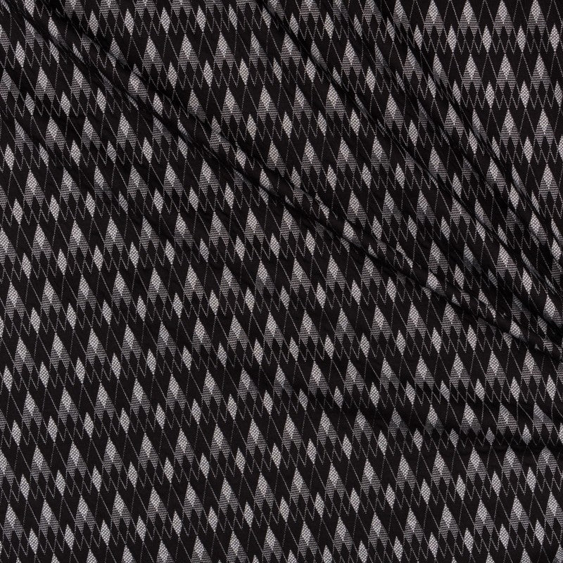 Maille Jacquard Losanges Noir - Ribes y Casals