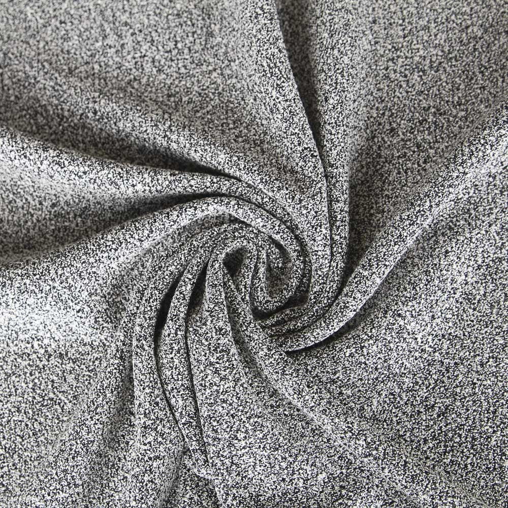 Maille Velours Chiné Grey - Ribes y Casals