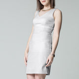 Maille Lamé Blanc Nacre - Ribes y Casals