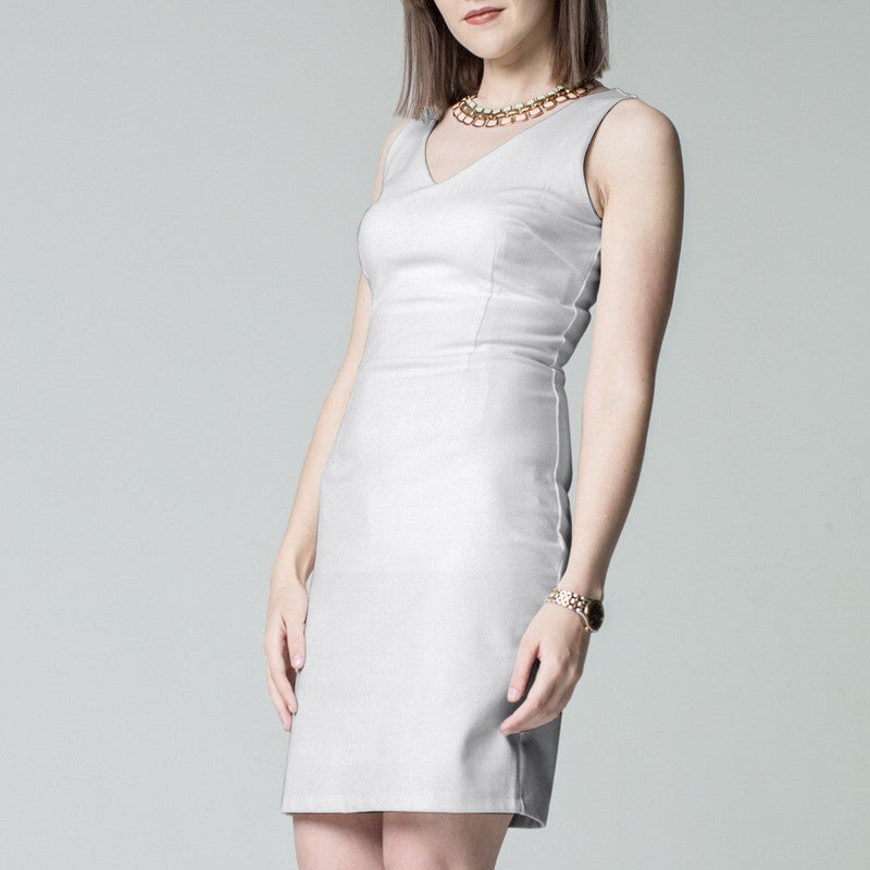 Maille Lamé Blanc Nacre - Ribes y Casals