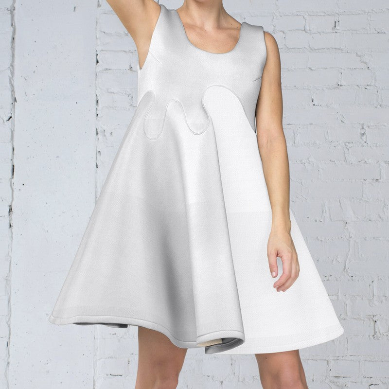 Maille Lamé Blanc Nacre - Ribes y Casals