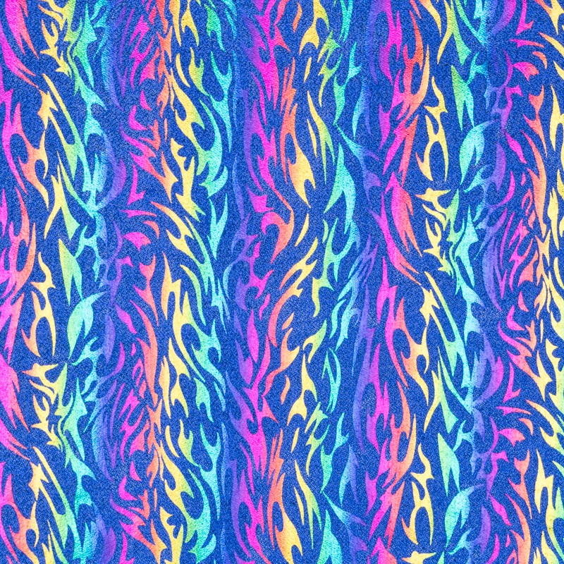 Maille Lamé Tribal Bleu - Ribes y Casals