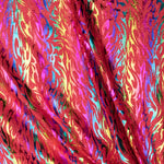 Maille Lamé Tribal Rouge - Ribes y Casals