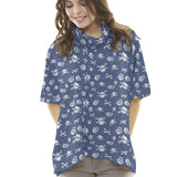 Jersey Mode Squelette Denim - Ribes y Casals