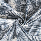 Maille Polyester Animal Gris - Ribes y Casals