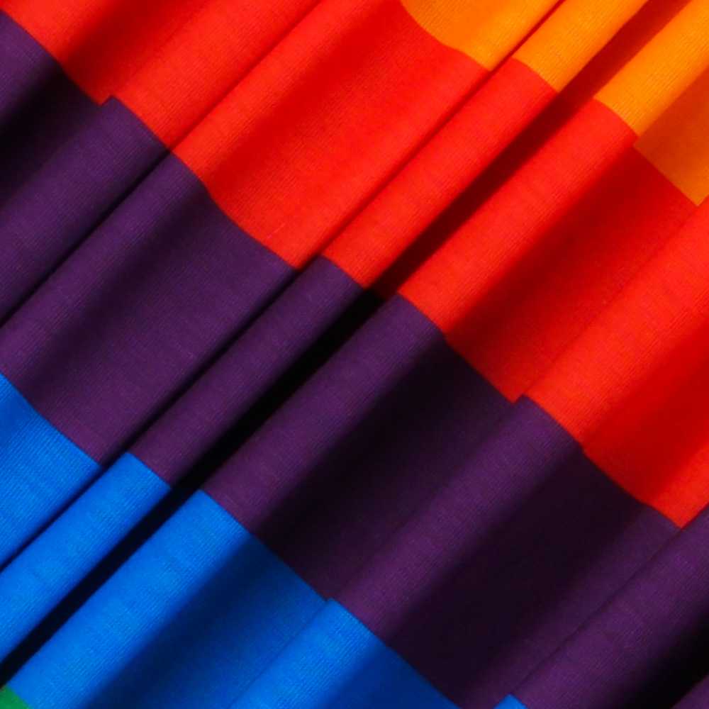 Tissu Polyester Vertical Multicolore Gay Pride - Ribes y Casals