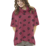 Maille Réversible Coraline Grenat - Ribes y Casals