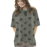 Maille Réversible Coraline Kaki - Ribes y Casals