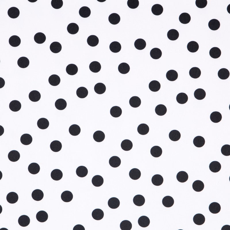 Maille Polyester Flamenco Noir 18mm Blanc - Ribes y Casals