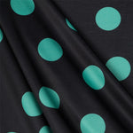 Maille Polyester Flamenco Vert 33mm Noir - Ribes y Casals
