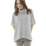 Sweat French Terry Peluche Gris Clair - Ribes y Casals