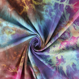 Maille Jersey Fuchsia Tie Dye - Ribes y Casals