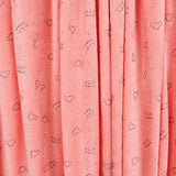 Minky Élastique Chats Corail - Ribes y Casals