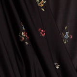 Maille Été Petites Fleurs Noir - Ribes y Casals