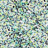 Maille Viscose Marguerites Vert - Ribes y Casals