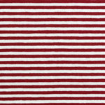 Tricot Viscose Rayures 2 mm Rouges - Ribes y Casals