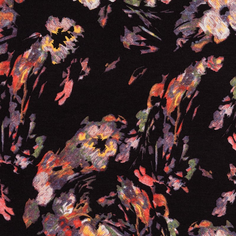 Maille Viscose Vintage Noir - Ribes y Casals