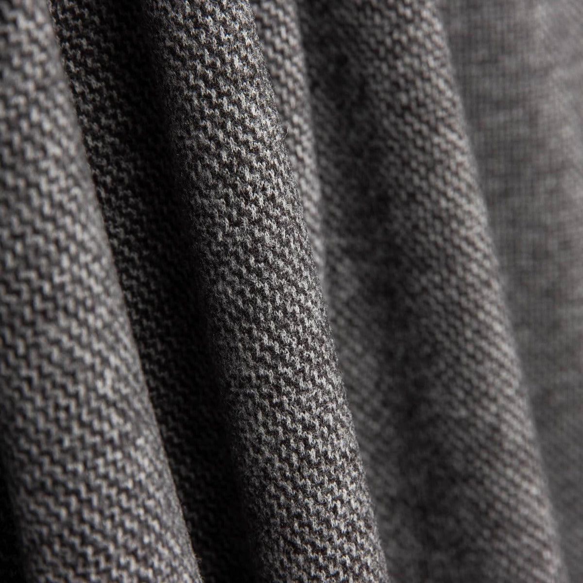 Tricot Manteau Pied-de-Poule Gris - Ribes y Casals