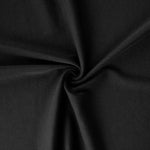 Tricot élastique côtelé noir - Ribes y Casals