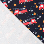 Punto Algodón Bomberos Azul Noche - Ribes y Casals