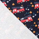 Punto Algodón Bomberos Azul Noche - Ribes y Casals