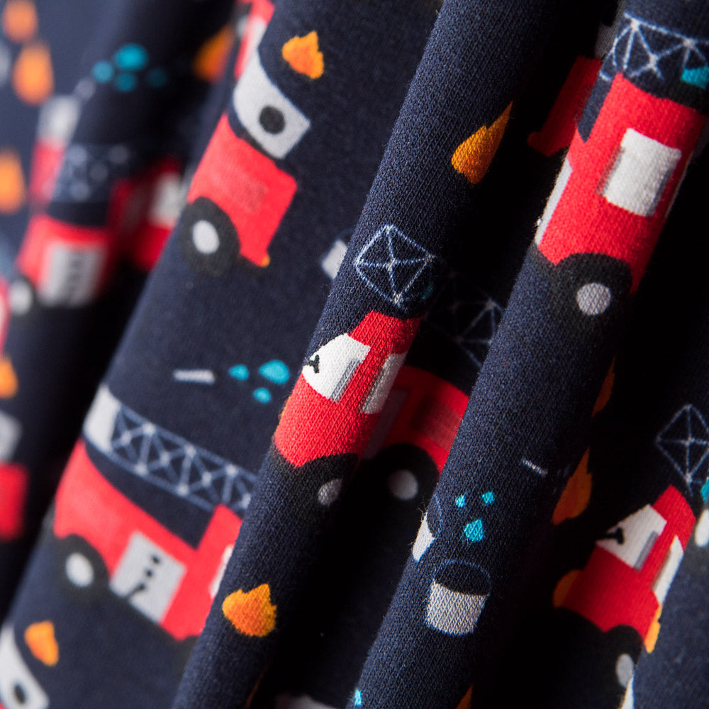 Punto Algodón Bomberos Azul Noche - Ribes y Casals