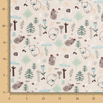 Maille Coton Forêt Nordique Vison - Ribes y Casals