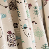 Maille Coton Forêt Nordique Vison - Ribes y Casals