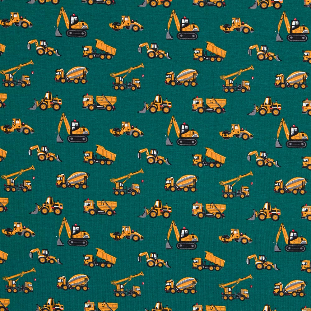 Coton Jersey Vert Construction - Ribes y Casals