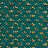 Coton Jersey Vert Construction - Ribes y Casals