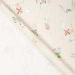 Tricot de coton imprimé animal - Ribes y Casals