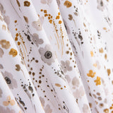 Coton Tricoté Fleur de Printemps Taupe - Ribes y Casals