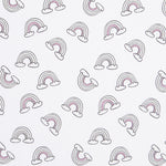 Tricot Coton Glitter Arc-en-ciel - Ribes y Casals