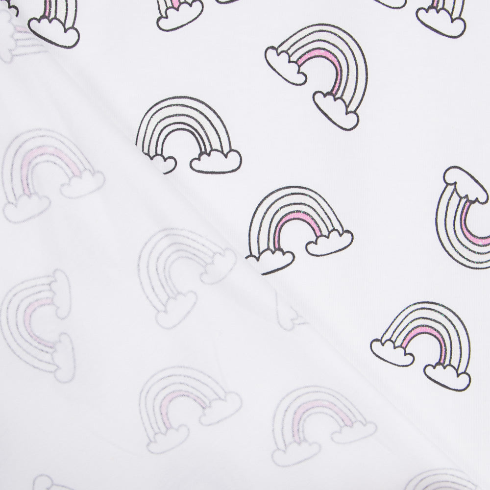 Tricot Coton Glitter Arc-en-ciel - Ribes y Casals