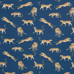 Jersey Coton Oeko-Tex® Bleu Guépard - Ribes y Casals