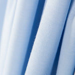 Punto Algodón Lycra Orgánico Azul Claro - Ribes y Casals