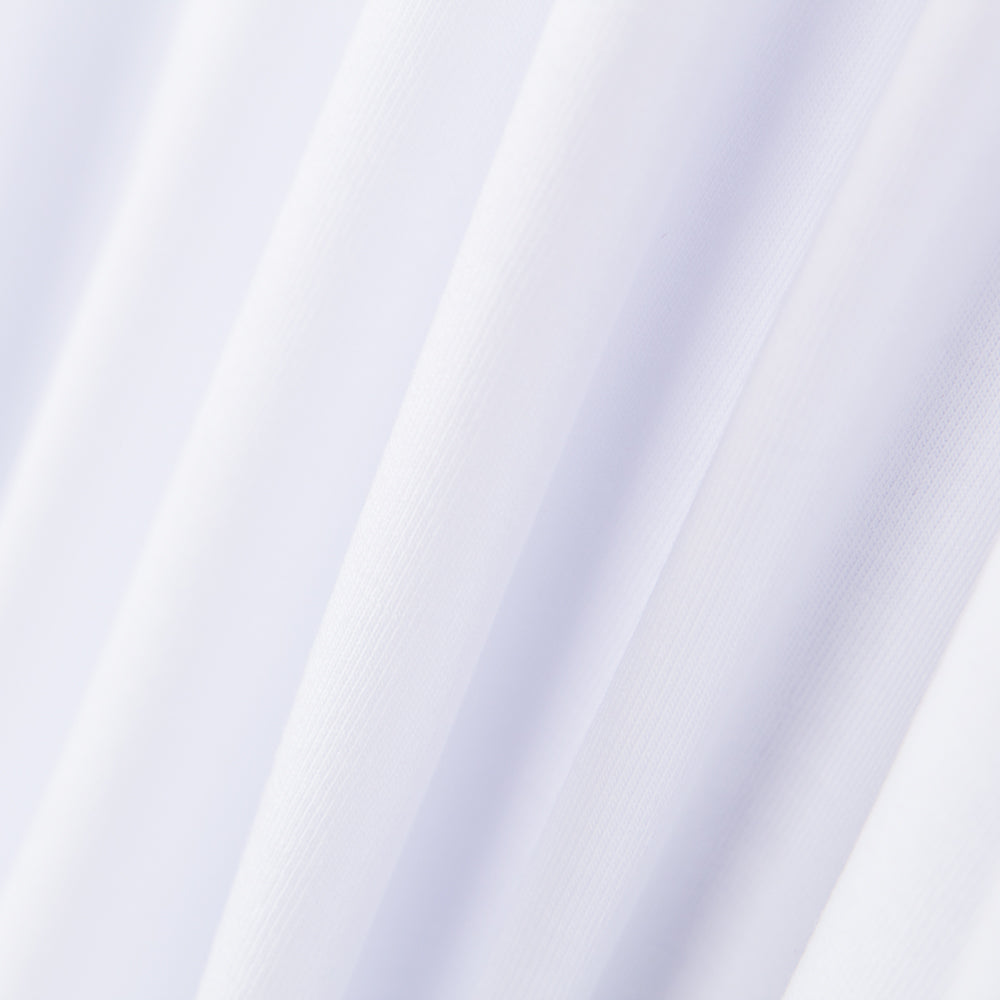 Punto Algodón Lycra Orgánico Blanco - Ribes y Casals