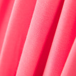 Punto Algodón Lycra Orgánico Rosa Coral - Ribes y Casals