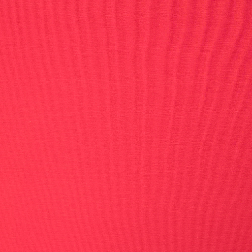 Punto Algodón Lycra Orgánico Rojo - Ribes y Casals