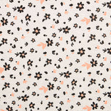 Oeko-Tex® Jersey Coton Marguerites Gris - Ribes y Casals
