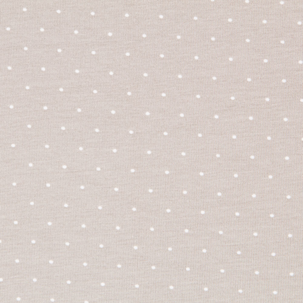 Tricot Coton Micro Pois Gris - Ribes y Casals