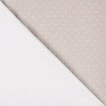 Tricot Coton Micro Pois Gris - Ribes y Casals
