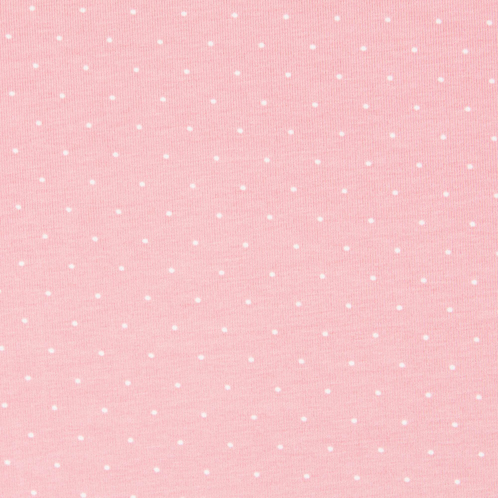 Retal Punto Algodón Micro Lunar Rosa 85x140 cm - Ribes y Casals