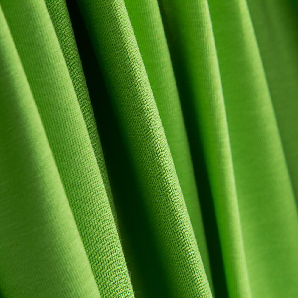 Jersey Coton BIO Lycra Pistachio - Ribes y Casals