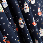 Jersey Coton Bleu Pingouins - Ribes y Casals